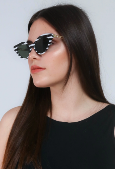 Modne okulary przeciwsłoneczne, ART2187, czarne