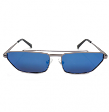 Modne okulary przeciwsłoneczne ART25 w kolorze niebieskim